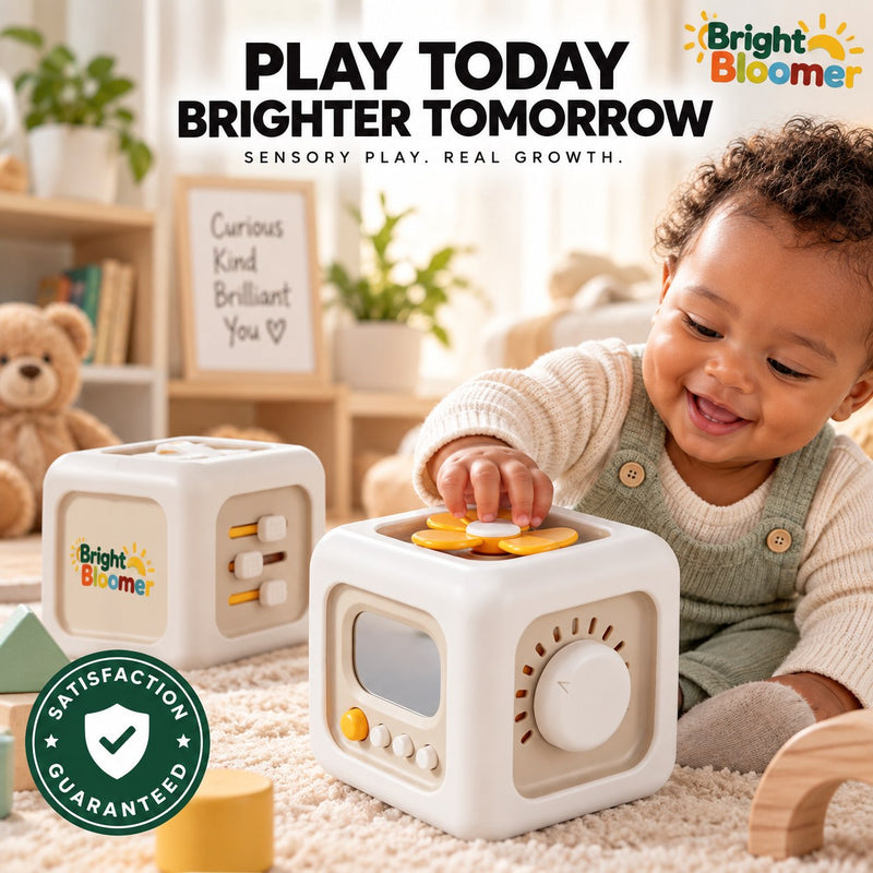 6-in-1 Montessori Busy Cube Toy