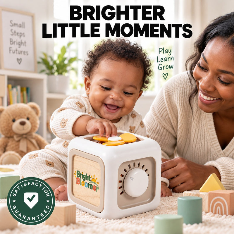 6-in-1 Montessori Busy Cube Toy