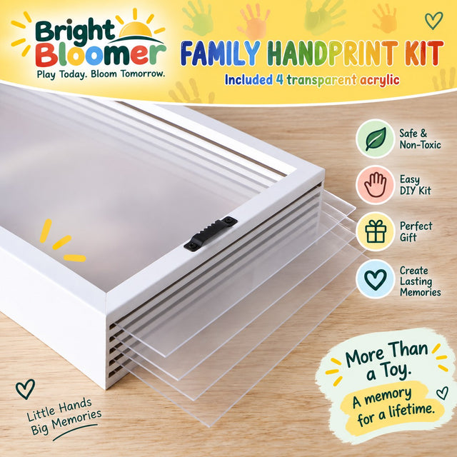 Family Handprint Keepsake Frame Kit