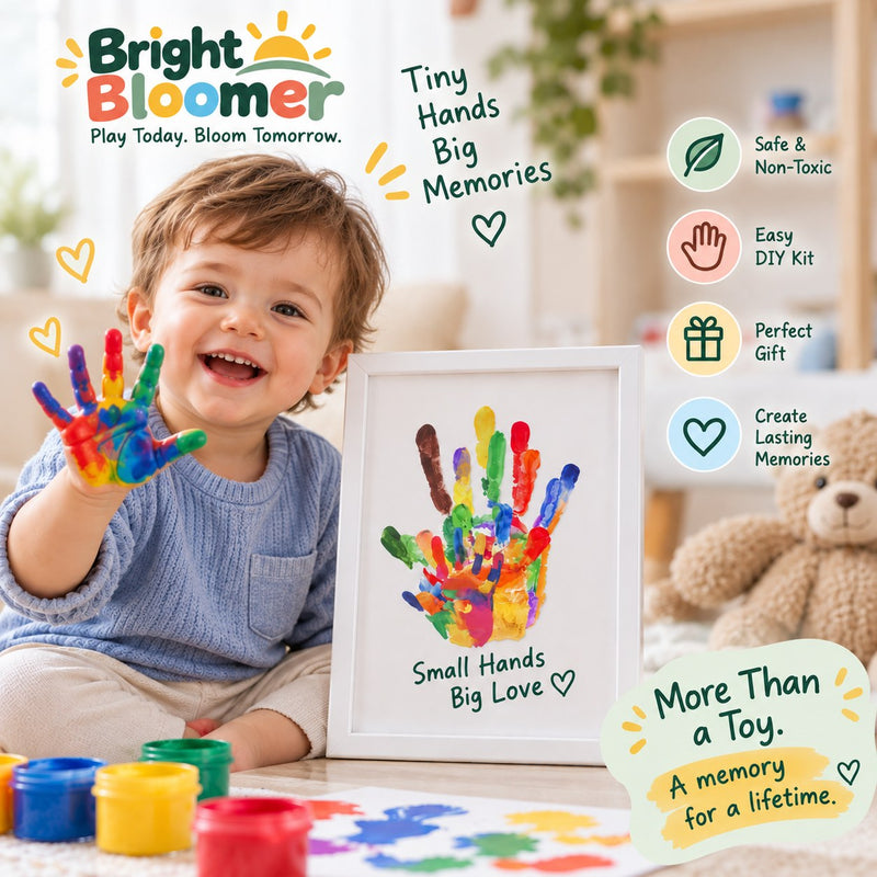 Family Handprint Keepsake Frame Kit