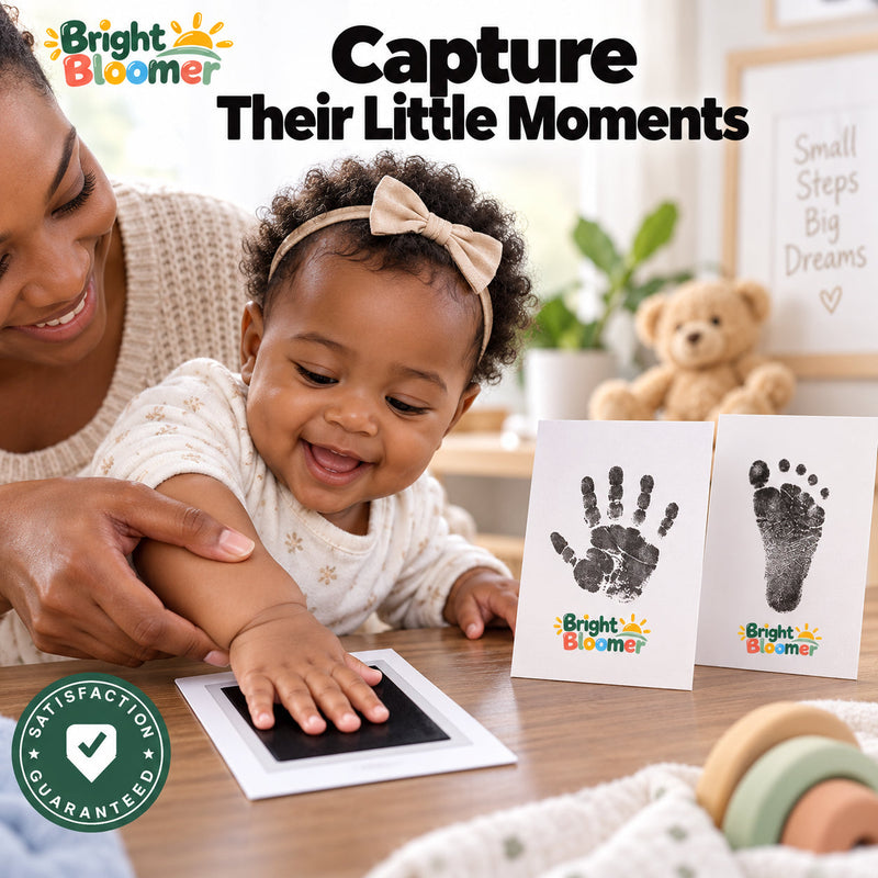Baby Handprint and Footprint Keepsake Kit