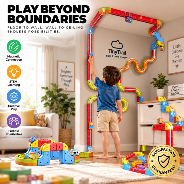 Anti-Gravity Magnetic Train Set
