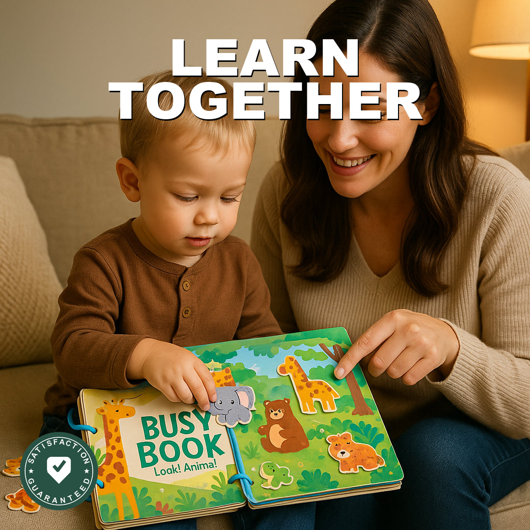 Quiet Busy Book - Learn Together