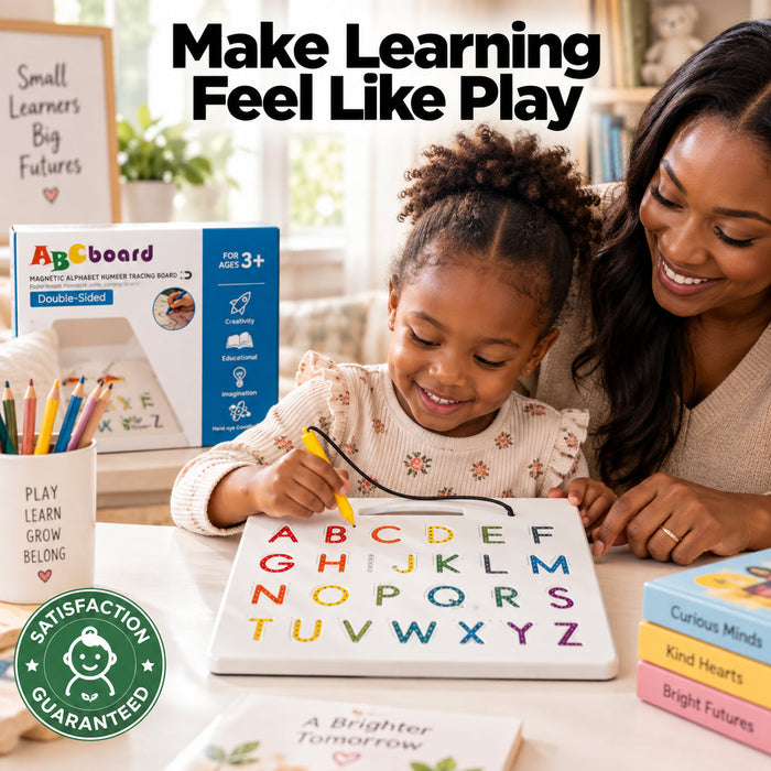 Magnetic Letter and Number Tracing Board