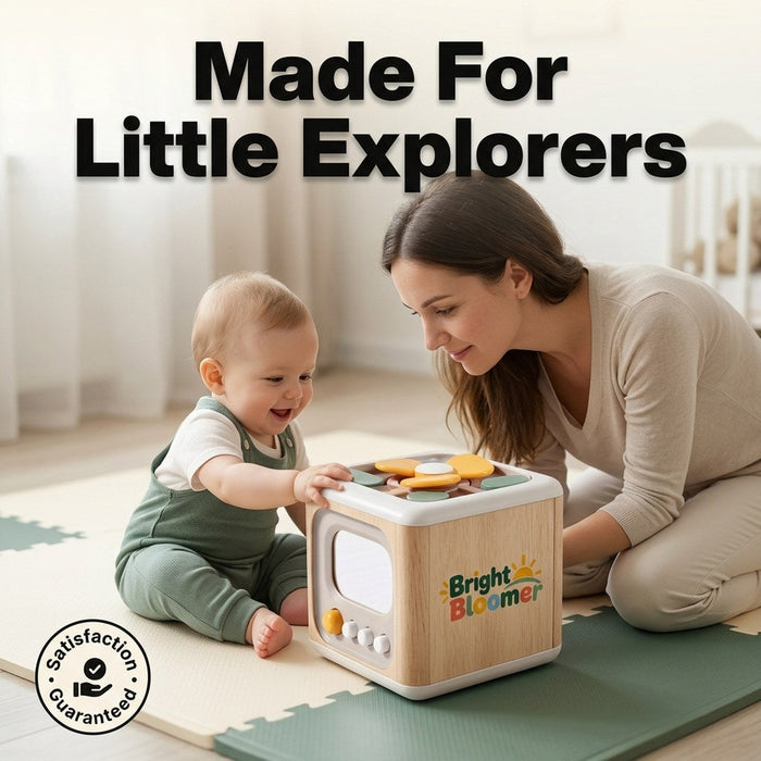 6-in-1 Montessori Busy Cube Toy