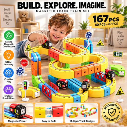 Anti-Gravity Magnetic Train Set
