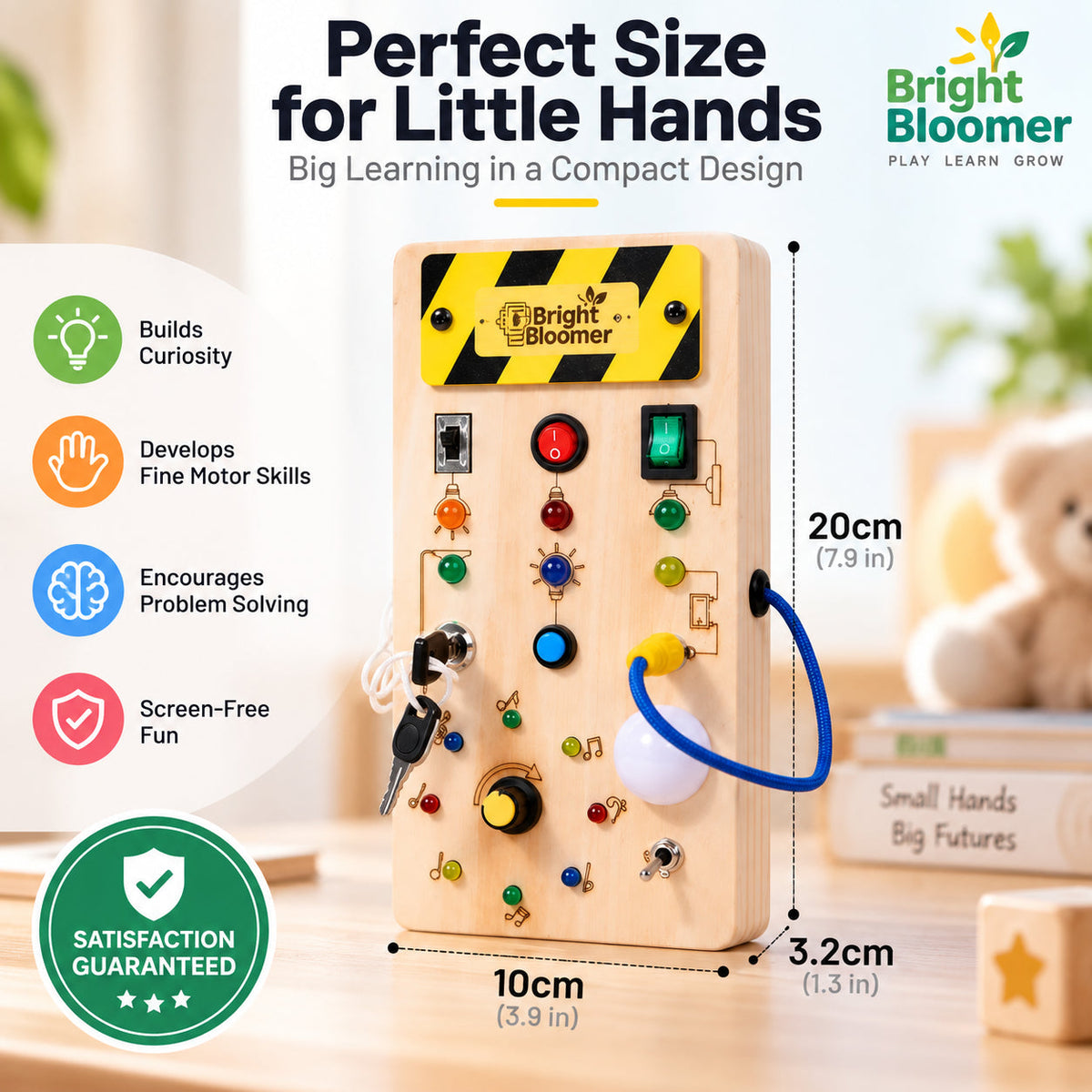 Montessori Busy Light Switch Board