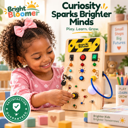 Montessori Busy Light Switch Board