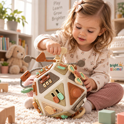 Montessori Busy Board Lock Box