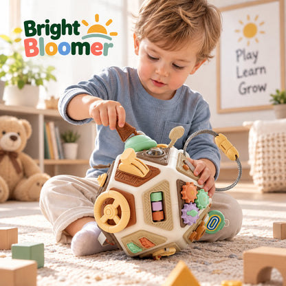 Montessori Busy Board Lock Box