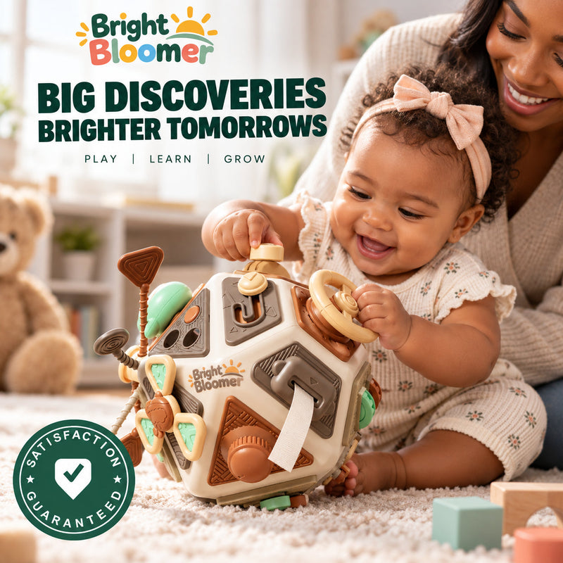 Montessori Busy Board Lock Box