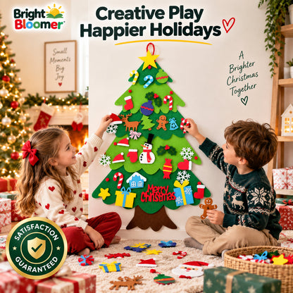 DIY Felt Christmas Tree Decoration