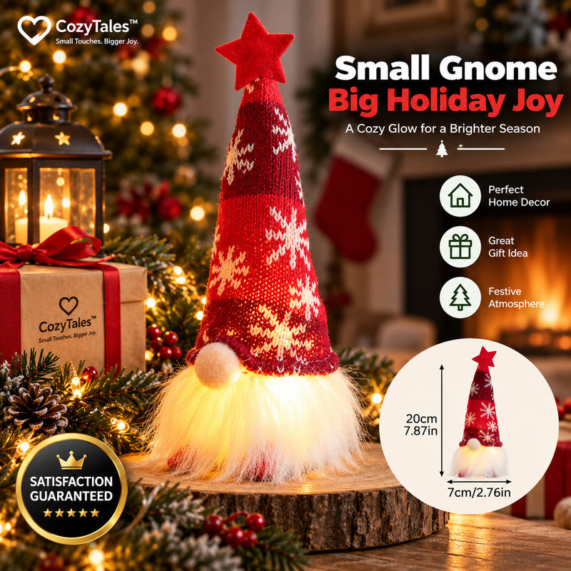 LED Gnome Christmas Ornament