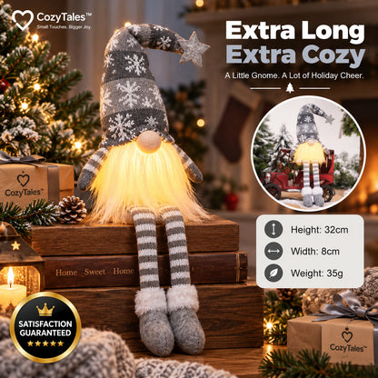 LED Gnome Christmas Ornament