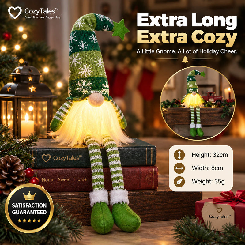 LED Gnome Christmas Ornament