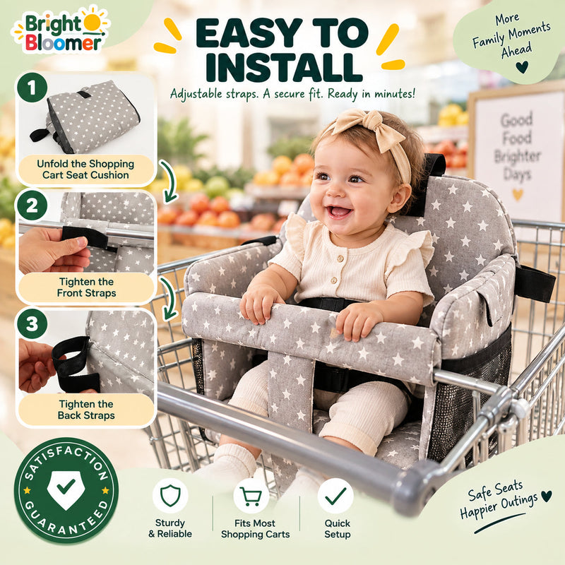 Baby High Chair and Cart Seat Cushion