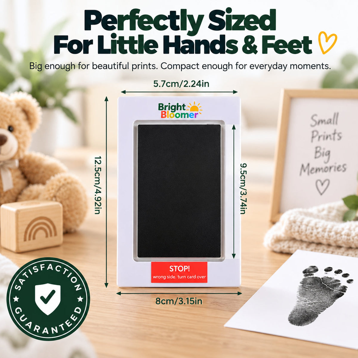 Baby Handprint and Footprint Keepsake Kit