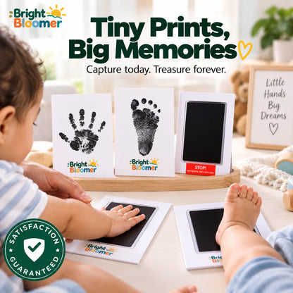 Baby Handprint and Footprint Keepsake Kit