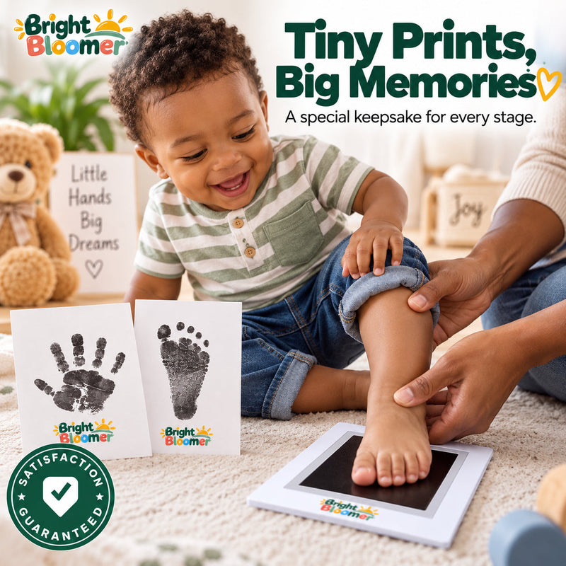 Baby Handprint and Footprint Keepsake Kit