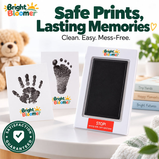 Baby Handprint and Footprint Keepsake Kit