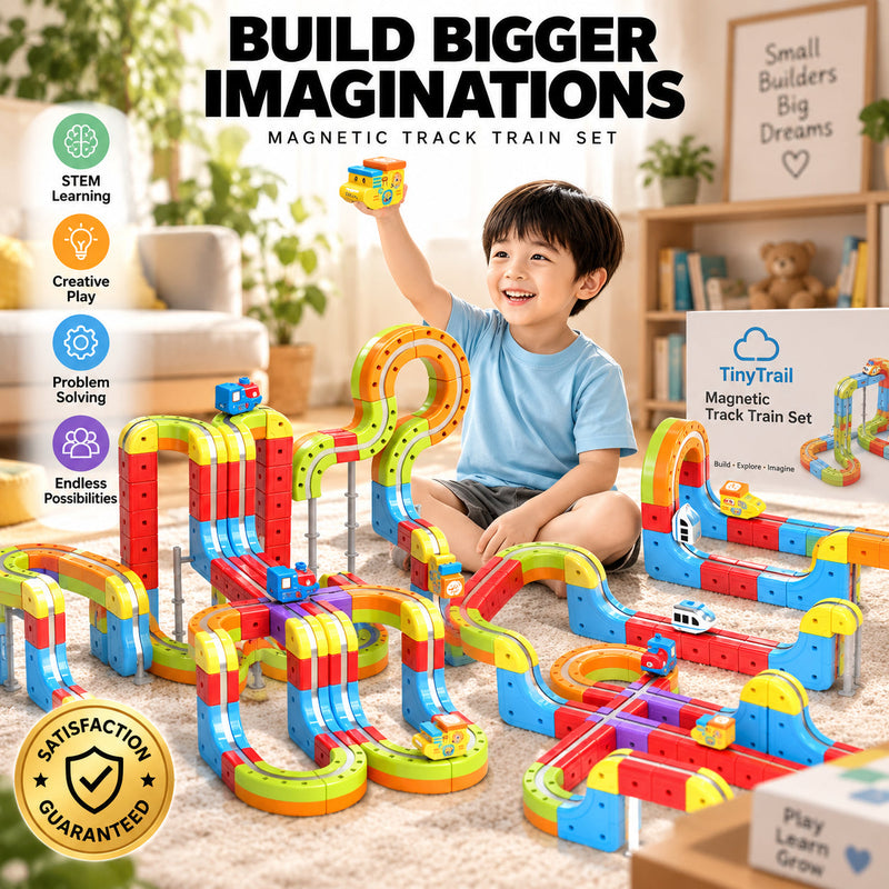 Anti-Gravity Magnetic Train Set