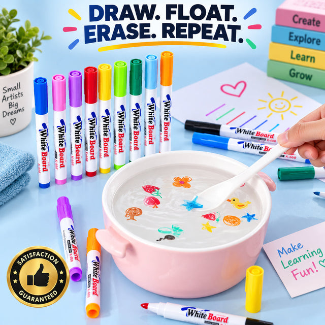 Magic Water Floating Pen Set