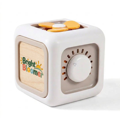6-in-1 Montessori Busy Cube - Bright Bloomer branded