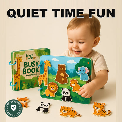 Quiet Busy Book - Quiet Time Fun